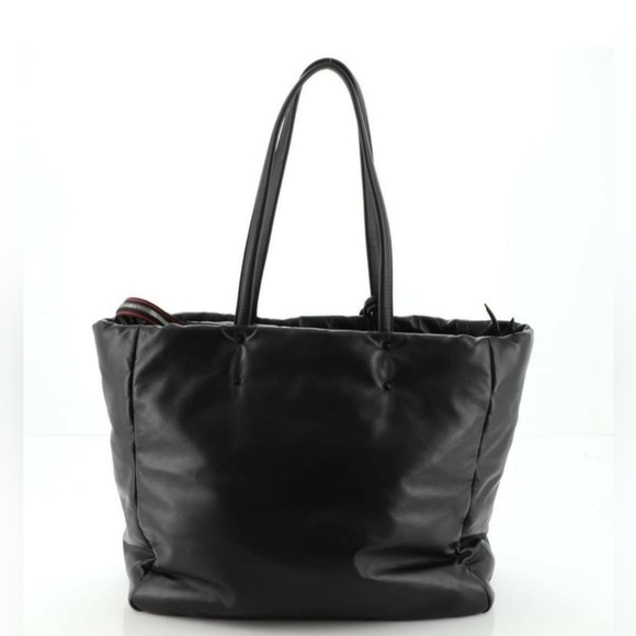 PRADA Nappa Padded Leather Tote Bag - Picture 2 of 7